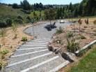 Steps to courtyard